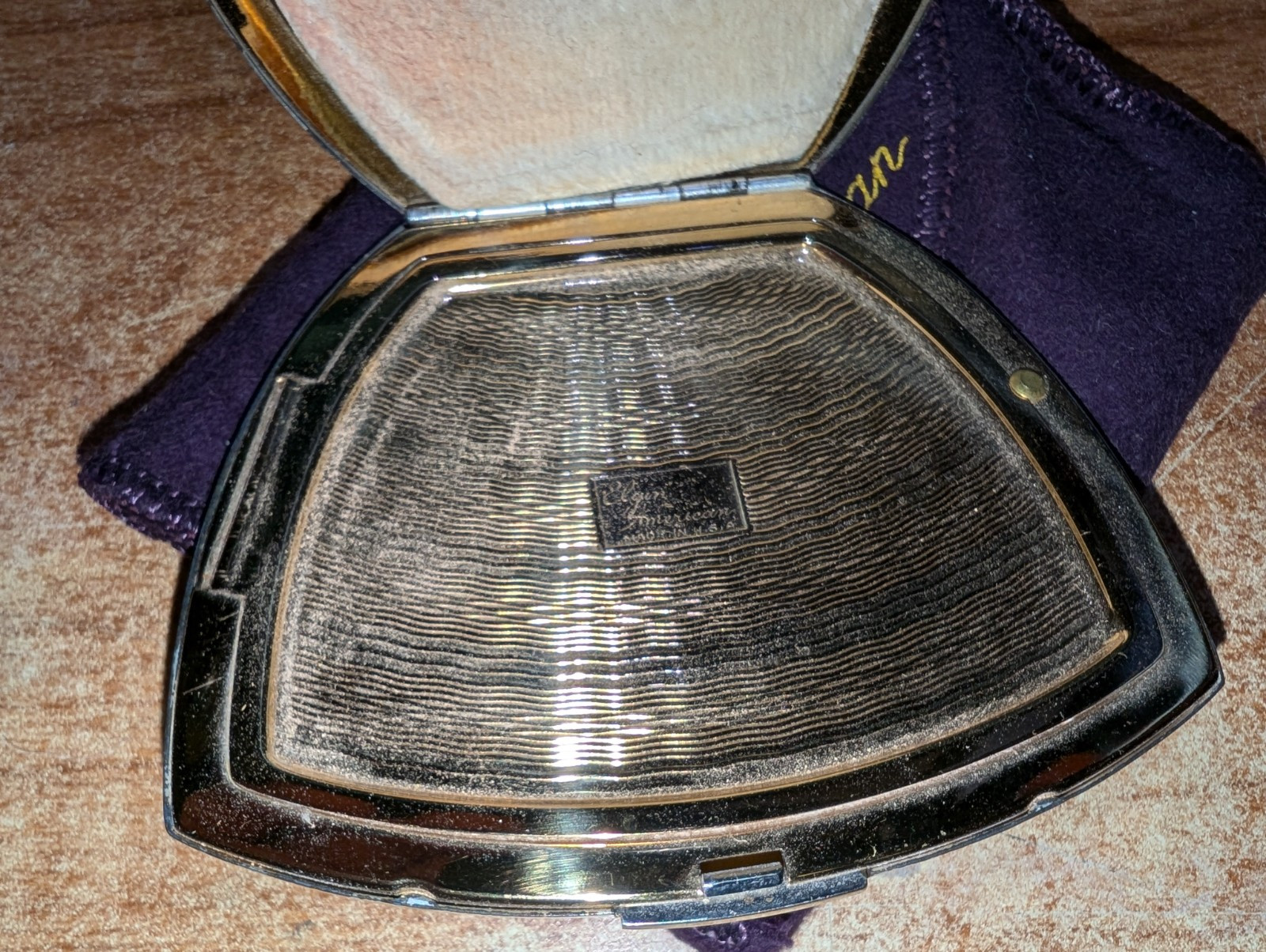 Vintage Elgin American Compact Make-up Case Exc 1950-60s