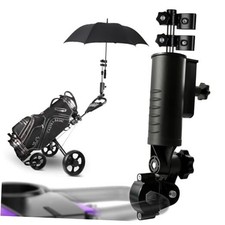 Heavy Duty Golf Push Cart Umbrella Holder, Upgraded Aluminium Alloy Extension