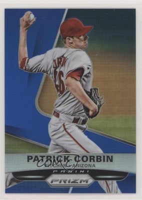 2015 Panini Prizm Blue Prizm 6/75 Patrick Corbin #127 l2h