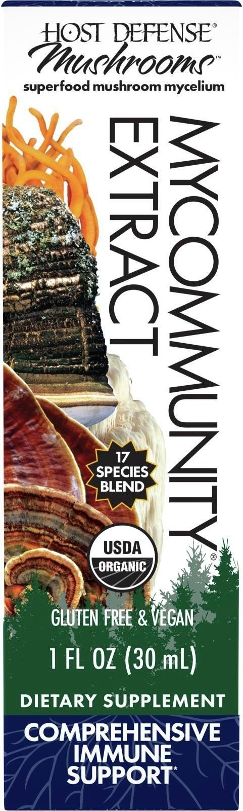 Экстракт Fungi Perfecti/Host Defense MyCommunity, 1 жидкая унция, жидкость