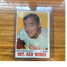 Topps 1970-71 Frank Mahovlich #22 Detroit Red Wings NHL Ice Hockey Card