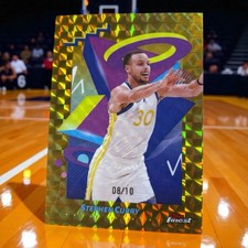 24-25 Topps Finest Basketball - Stephen Curry - Golden State Warriors - /10