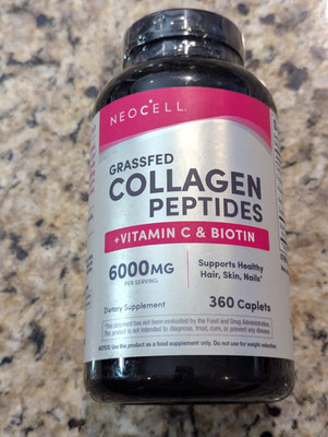 Neocell Super Collagen + Vitamin C Biotin 360 Tablets exp: 09/2028