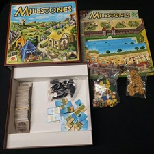 Milestones (Board Game) 2012 Stronghold Stefan Dorra eurostyle strategy COMPLETE