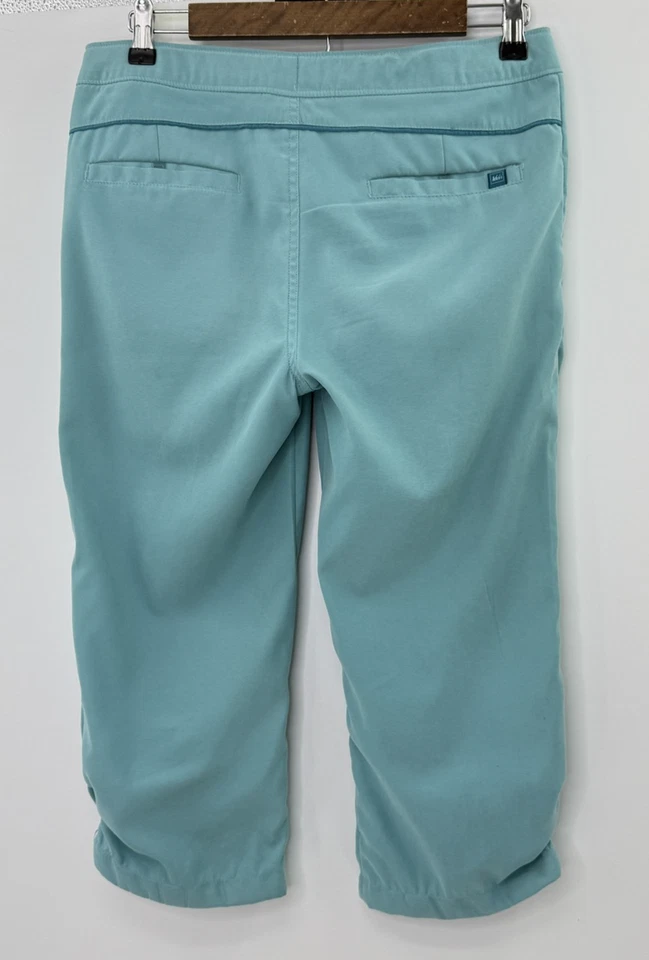 REI Niña Grande Azul Capri Exterior Senderismo UPF 50+ Cordón Secado Rápido Talla L Foto 4 de 4
