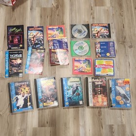 SEGA Sega CD NTSC-U/C Lot w/ Disc Manual Case Inserts Ecco Road Avenger