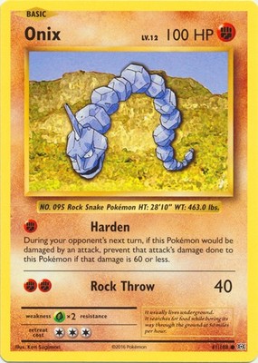 Onix - 61/108 - Common - Near Mint