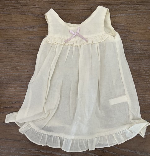 American Girl Chemise Cecile Marie-Grace Cream Purple Bow