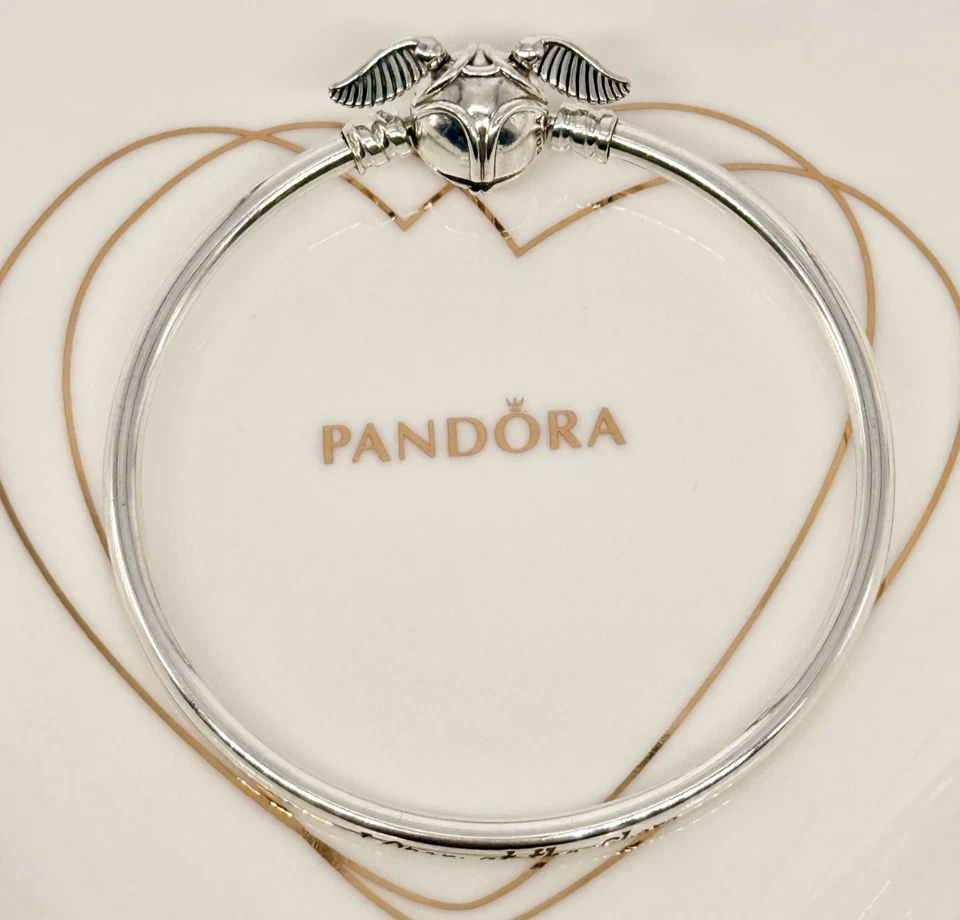 Original Original Original Pandora Moments Harry Potter Snitch Verschluss Armreif 598619C00-19