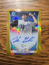 2014 Bowman Draft Foster Griffin Gold Auto. #38/50