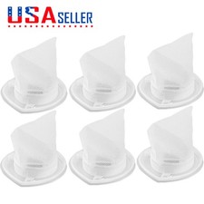 6 Pack HNVCF10 Filters, For Black and Decker Dustbuster Hand Vacuums HNVC115J06