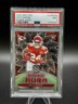 2022 Panini Spectra Skyy Moore Rookie Aura PSA09 RC Kansas City Chiefs 38/99