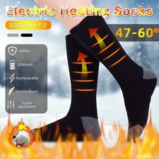 Winter Electric Heated Socks Rechargeable Battery Feet Winter Warm Sock Skiing