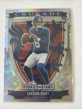 2025 Panini Rookies & Stars - Crusade Jaxson Dart #11 Silver Prizm (RC)