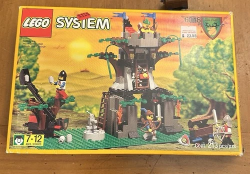 LEGO Castle Dark Forest (6046) Hemlock Stronghold Complete W/ Box & Manual