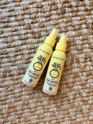 2 Sum Bum Hair Lightener Blonde Brightening And Highlighting 4 fl oz ea (2 PACK)