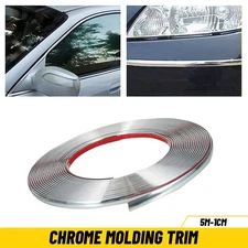 Chrome Trim Molding Body Side Trim Strip for Car/Truck Bumper Door Guard Window