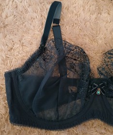 Dita Von Teese Fantastique Bra Green Size 36G D59032 Lace Underwire New 