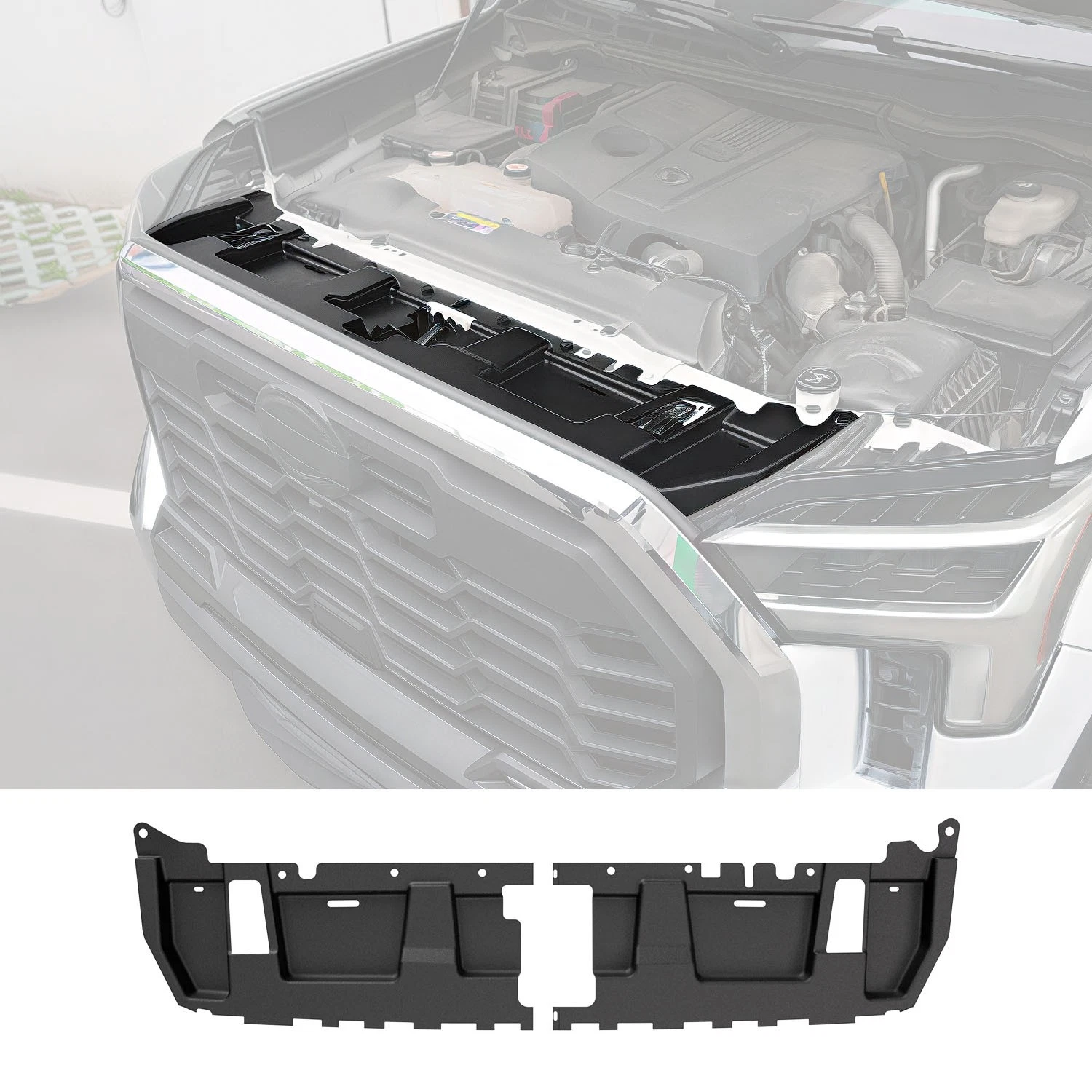 For 2022-2026 Toyota Tundra Front Upper Radiator Support Cover Upper Radiator - product detail image 1