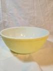 Vintage Large Pyrex Yellow Mixing Bowl 10 3/8 x 4.5"