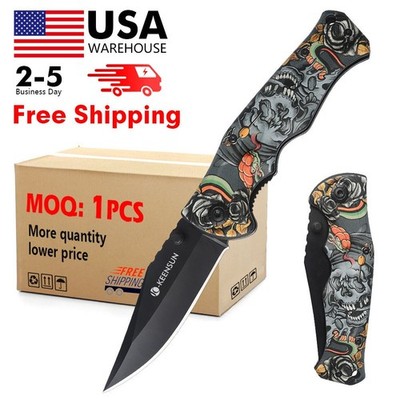 Oem Fast Delivery Boker Pocket Knife Promotional Folding Blade Survival Camping