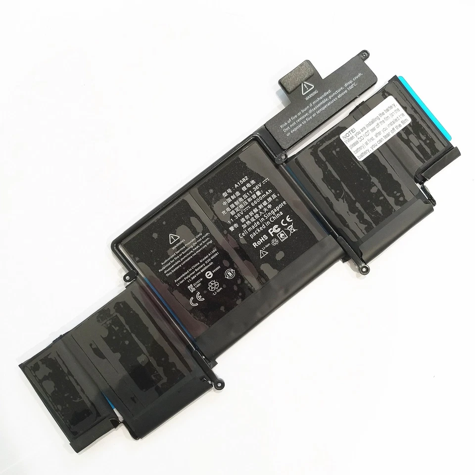 正品 原始设备制造商 A1582 便携式电脑 电池 苹果 MacBook Pro Retina 13" A1502 2015 年初 — 第 4/4 张图片