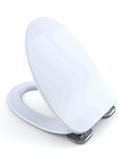 TOTO SS234 01 Slim Elongated Closed-Front Toilet Seat with SoftClose