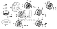 Genuine Tire 20565r16 95has Continental Contipro Contact 42751ctl011