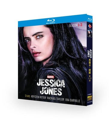Jessica Jones Season 1-3 BD 1080P All Region free New Box Set