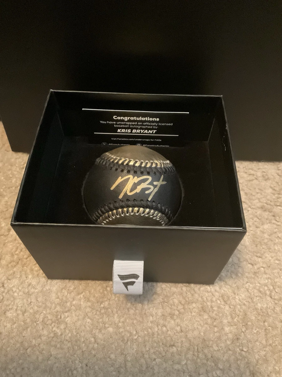 Kris Bryant Original Autographed Baseball MLB Balls for sale | eBay