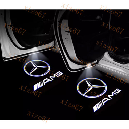 2pcs No fading For CLK W208 W209 Car Door Projector LED light Kit 2001-2009 AMG - Picture 2 of 8