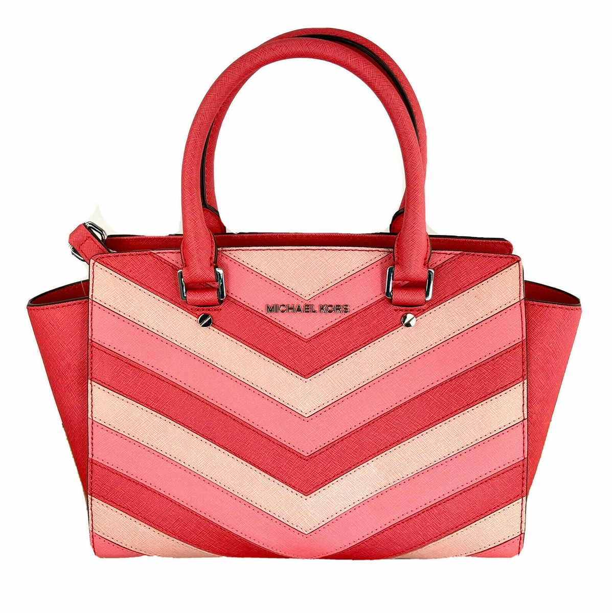 Michael kors chevron bag clearance