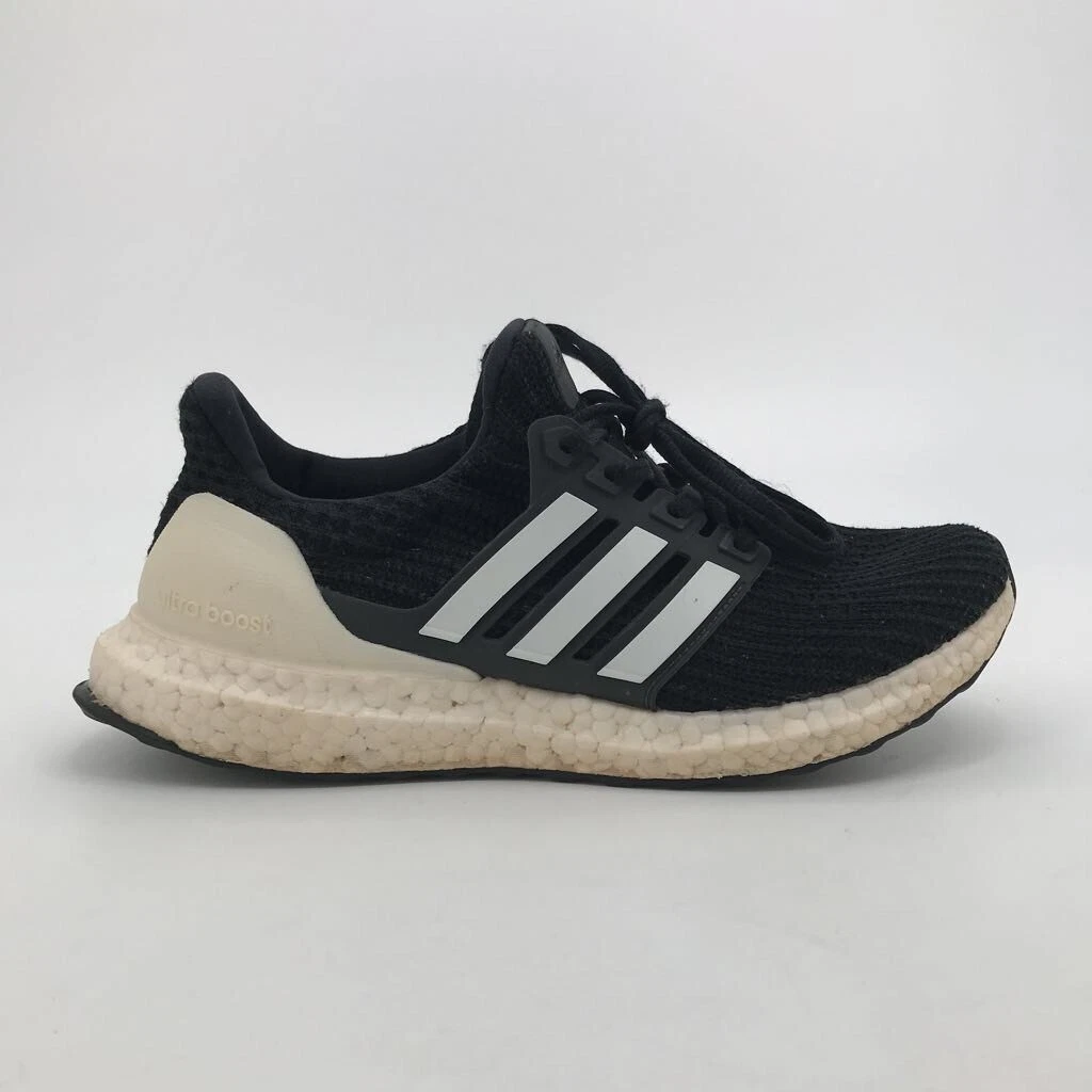 Adidas Mens Ultraboost 4.0 Running Shoes Black B43509 3 Stripe Low