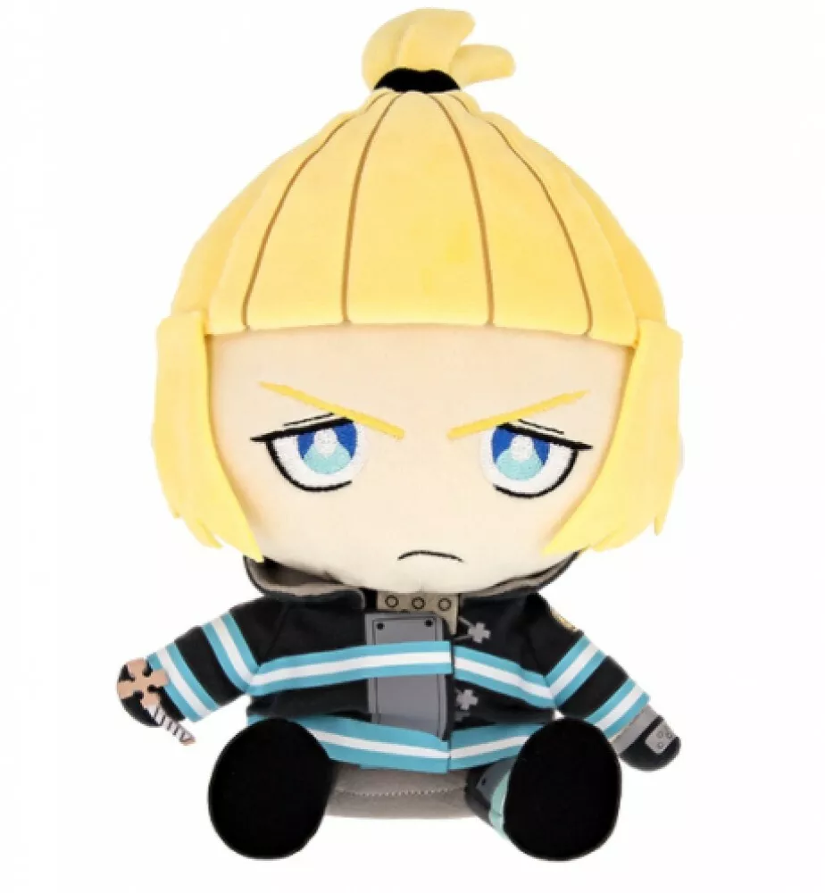 22cm Anime Fire Force Arthur Boyle Plush Doll Stuffed Toy Pillow