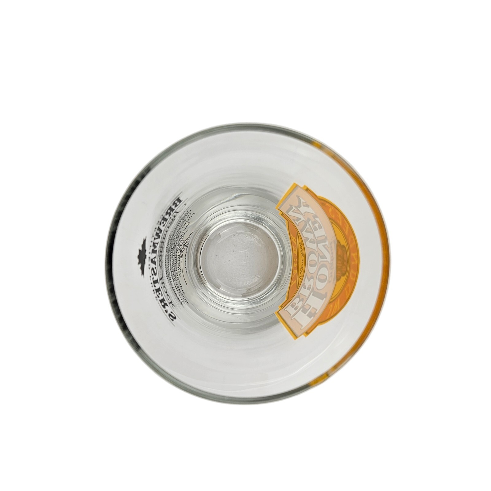 JW DUNDEE'S Original Honey Brown Extra Rich Lager Pint Beer Glass Brewing Brew