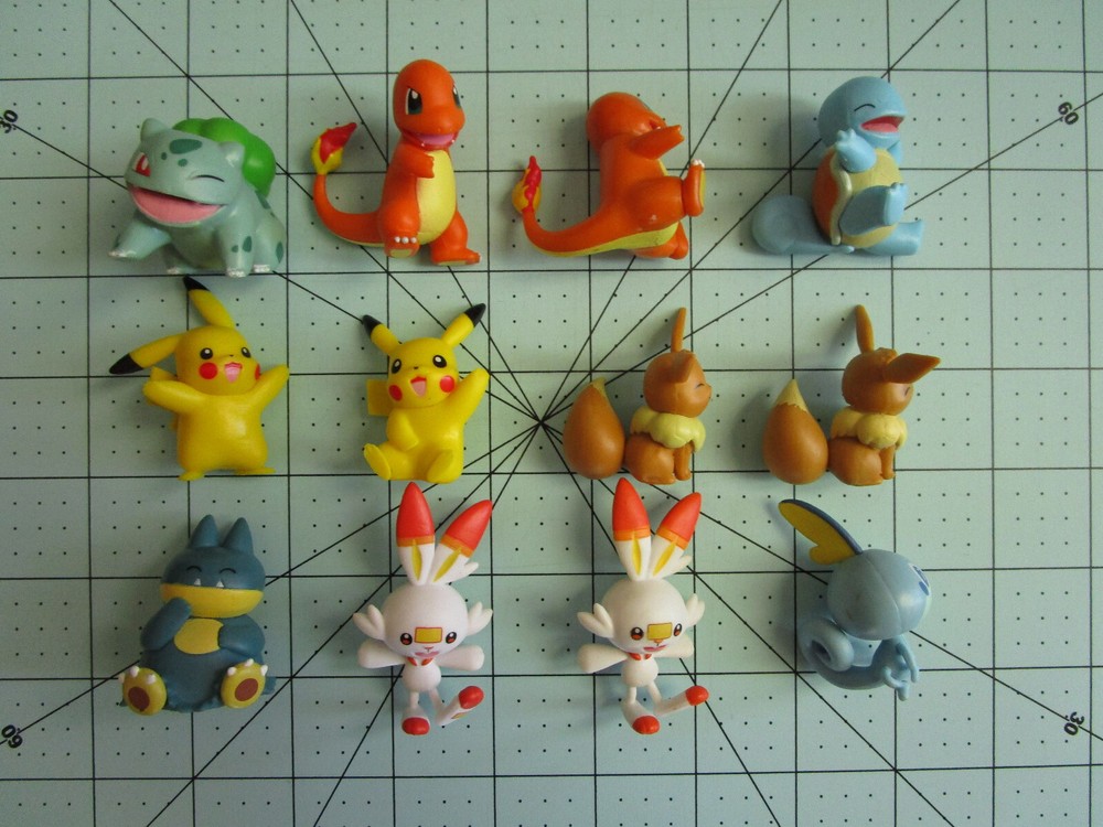 YOU PICK Pokemon WCT 2in figures 2018 2019 Nintendo Used