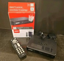 RCA Digital-to-Analog TV Converter Box DTV Tuner DTA800B1 With Remote  Box