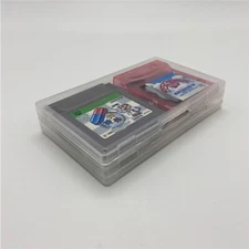 Cassette Storage Box 6 Grid Cards Holder Carrying Case Fit for Gameboy Game