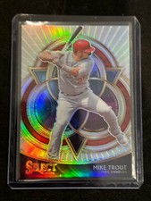 2021 Mike Trout Panini Select #PH-10 Phenomenon Holo Prizm - Angels