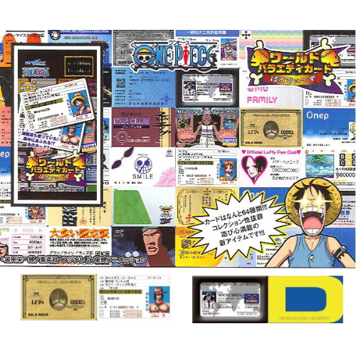 ONE PIECE World Variety Card #01 Parodies Ohara Library Bookstore Gift Card - Picture 4 of 4