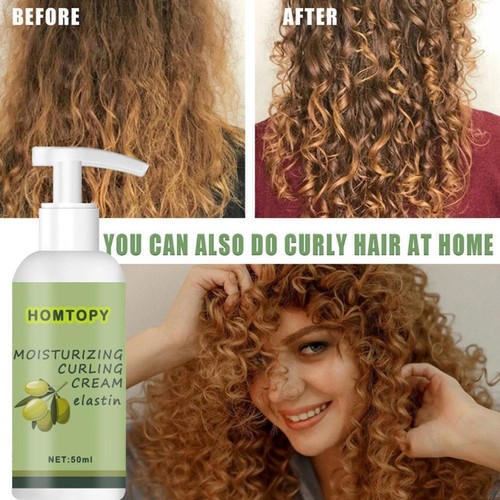 Hair Volumizing Cream, Curly Hair Elastin Curl Defining B1X0 Styling K4W3 V89C - Picture 5 of 9