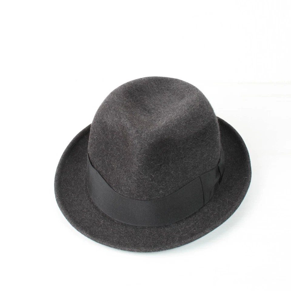 Sombrero Fedora de Fieltro Alessandria BORSALINO Talla 5 1/2 Foto 2 de 4