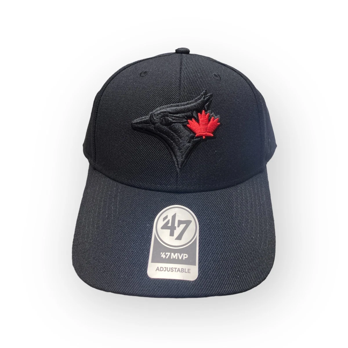 '47 Toronto Blue Jays Black/White MVP Adjustable Hat