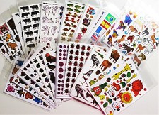 Hologramm Sticker Stickerbögen, 1 Bogen Fisc...