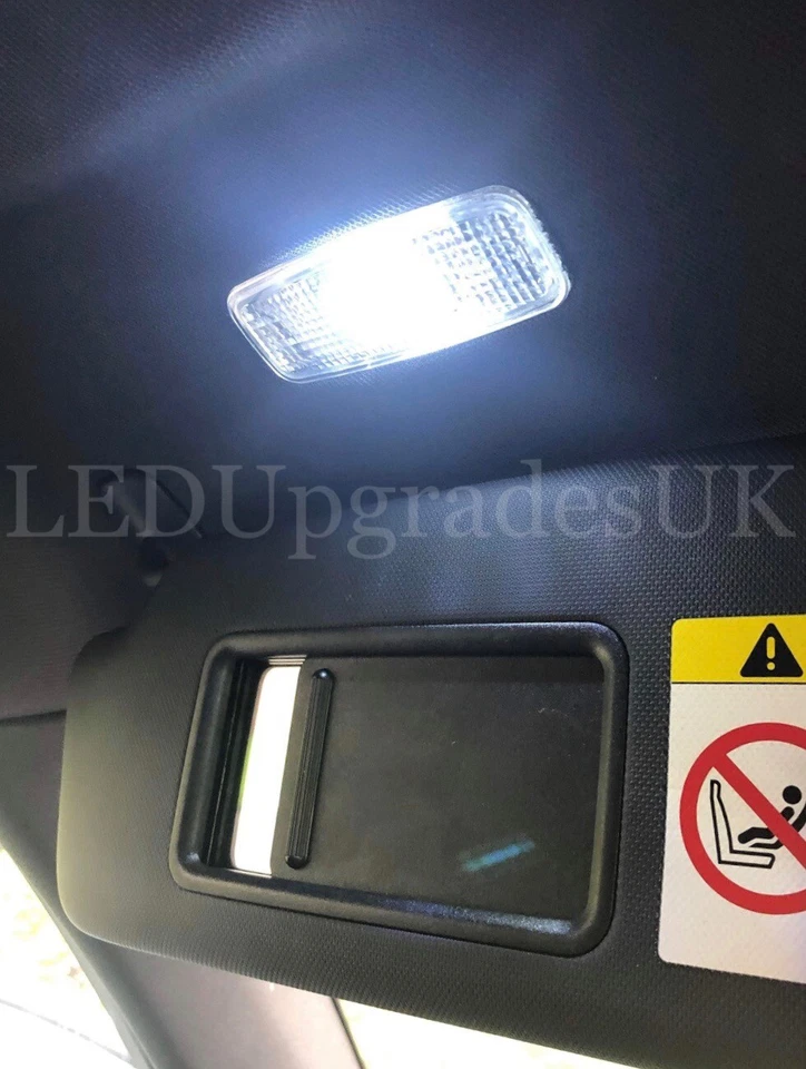 Kit de luz interior LED AUDI Q5 SQ5 blanco completo actualización + matrícula Foto 4 de 4