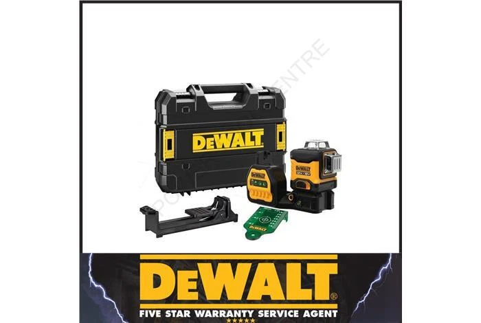 DeWalt Reconditioned DCE089NG18 18V 3x360° Green Beam Multi-Line Laser-Body Only