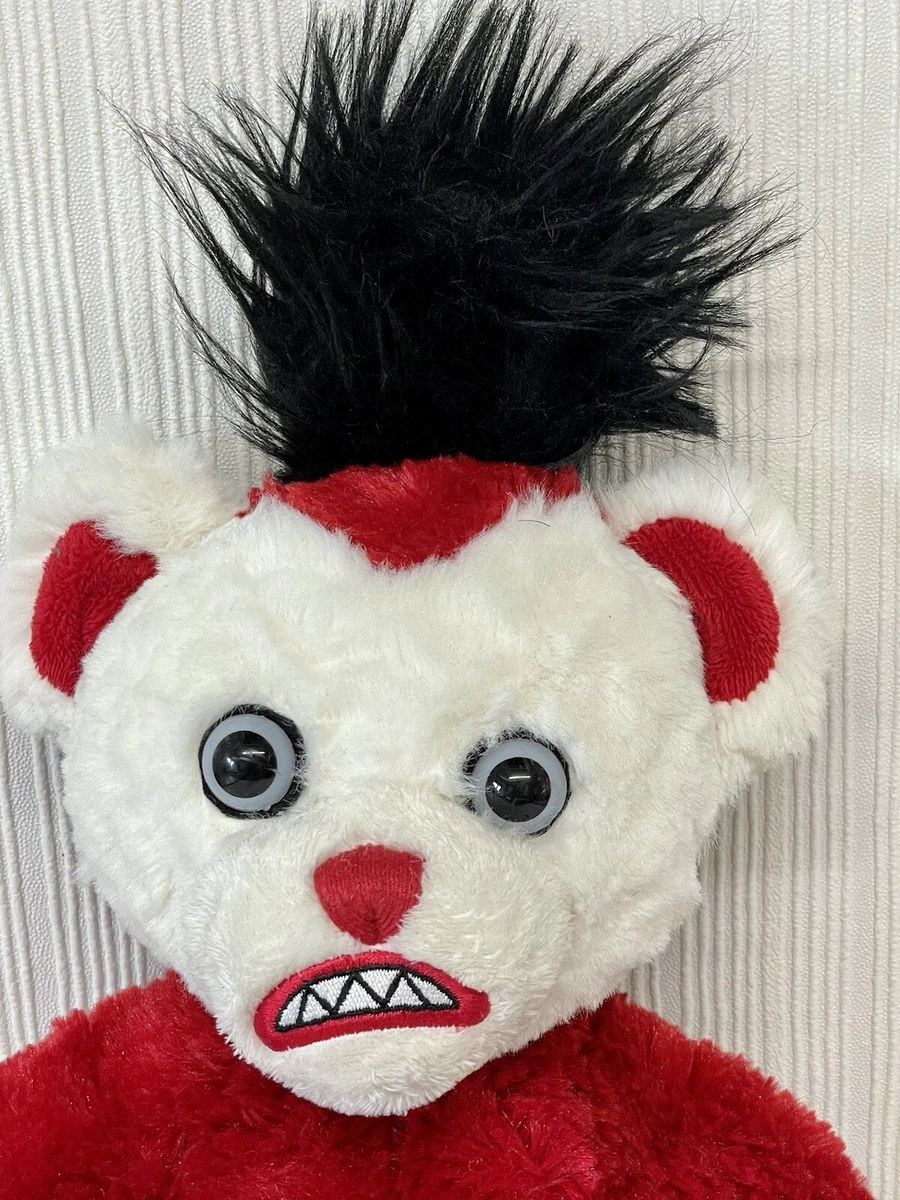The Dungeons Red Scary Face Eyes Plush Soft Toy Teddy Bear