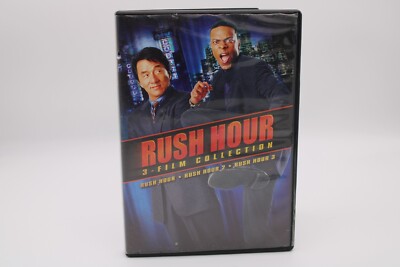 Rush Hour - 3 Film Collection - DVD Jackie Chan Chris Tucker Comedy