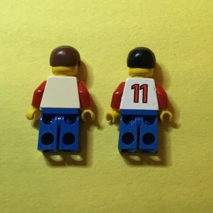 Vintage Lego Mini Figure Football Soccer Players Sports Classic 11 -SOC003