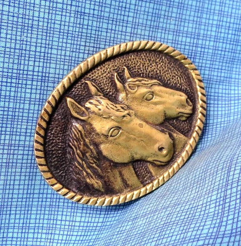 Brass Original Vintage Cowboy & Western Belt Buckles for  display picture 1